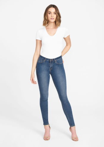 women's plus size tall stretch jeans