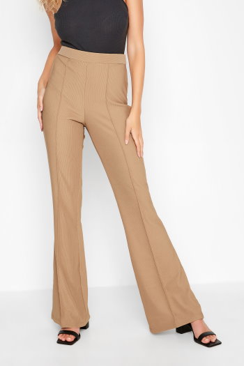 I LOVE TALL - fashion for tall people. MAC Melanie extra long trousers 36  inch inside leg length for tall women. Soft beige; natural colours are  strongly on trend.