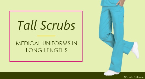 Womens Tall Nursing Scrubs
