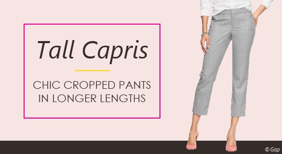 Tall Women's Capri Pants